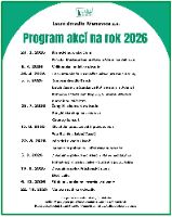 Program Lesního divadla Křenovice 2026